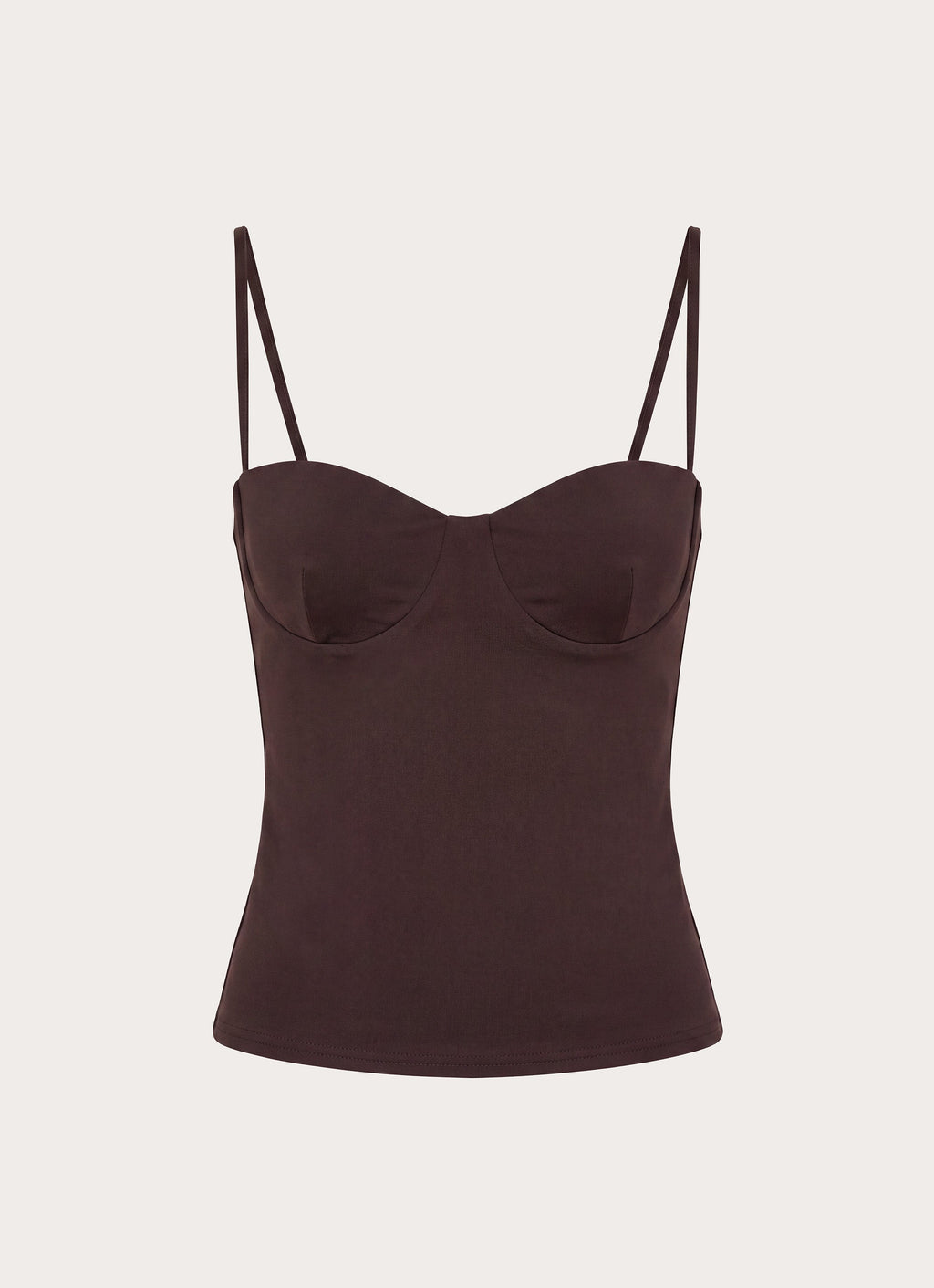 Ame Underwire Top - Chocolate