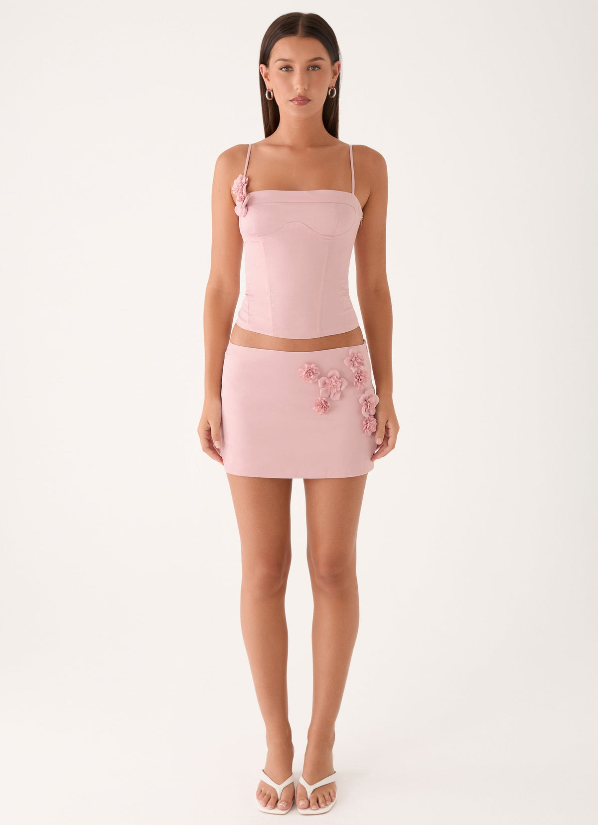 Ayella Bustier Top - Pink