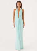Emiliana Maxi Dress - Aqua