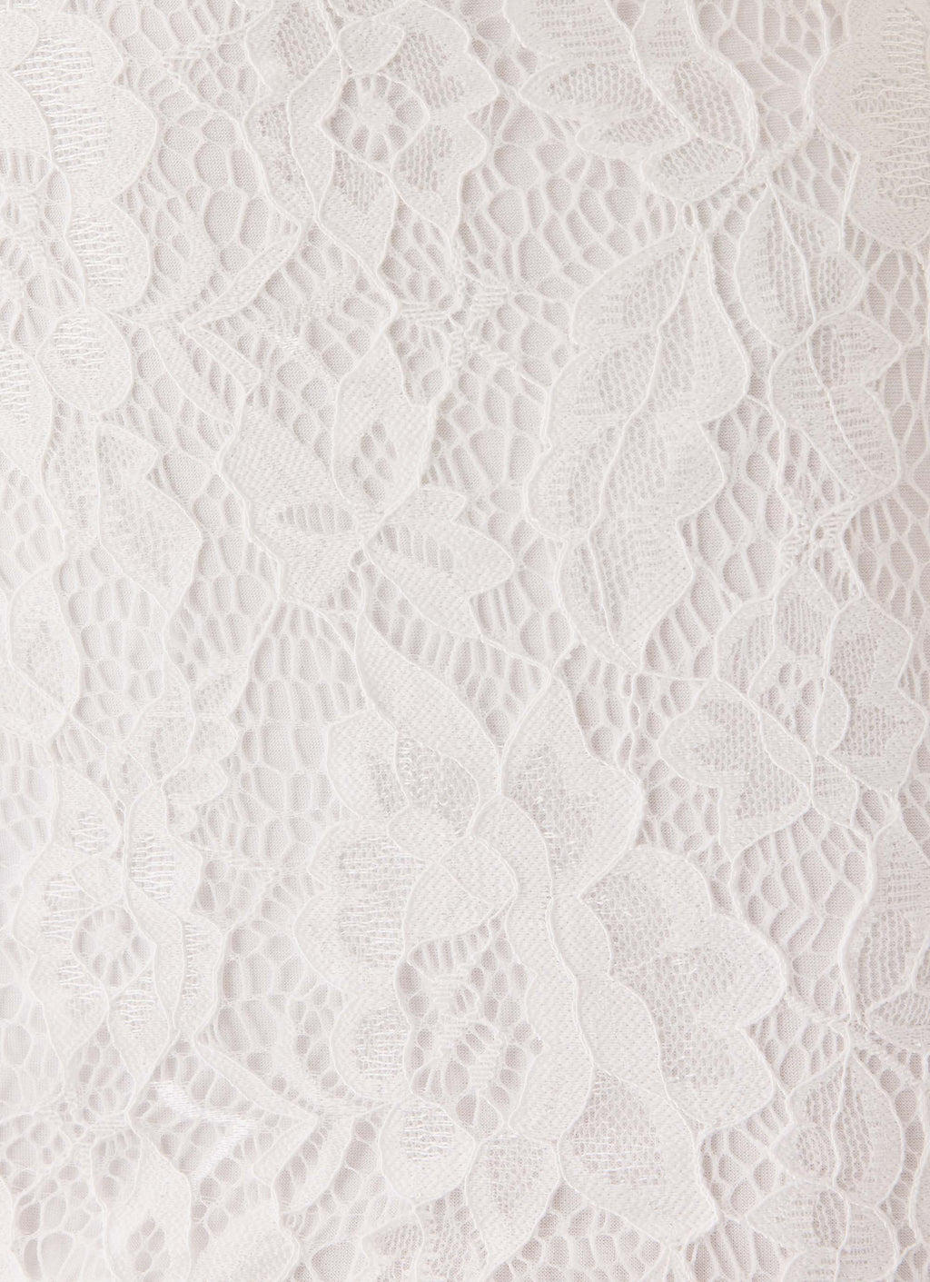 Giulia Lace Mini Dress - White