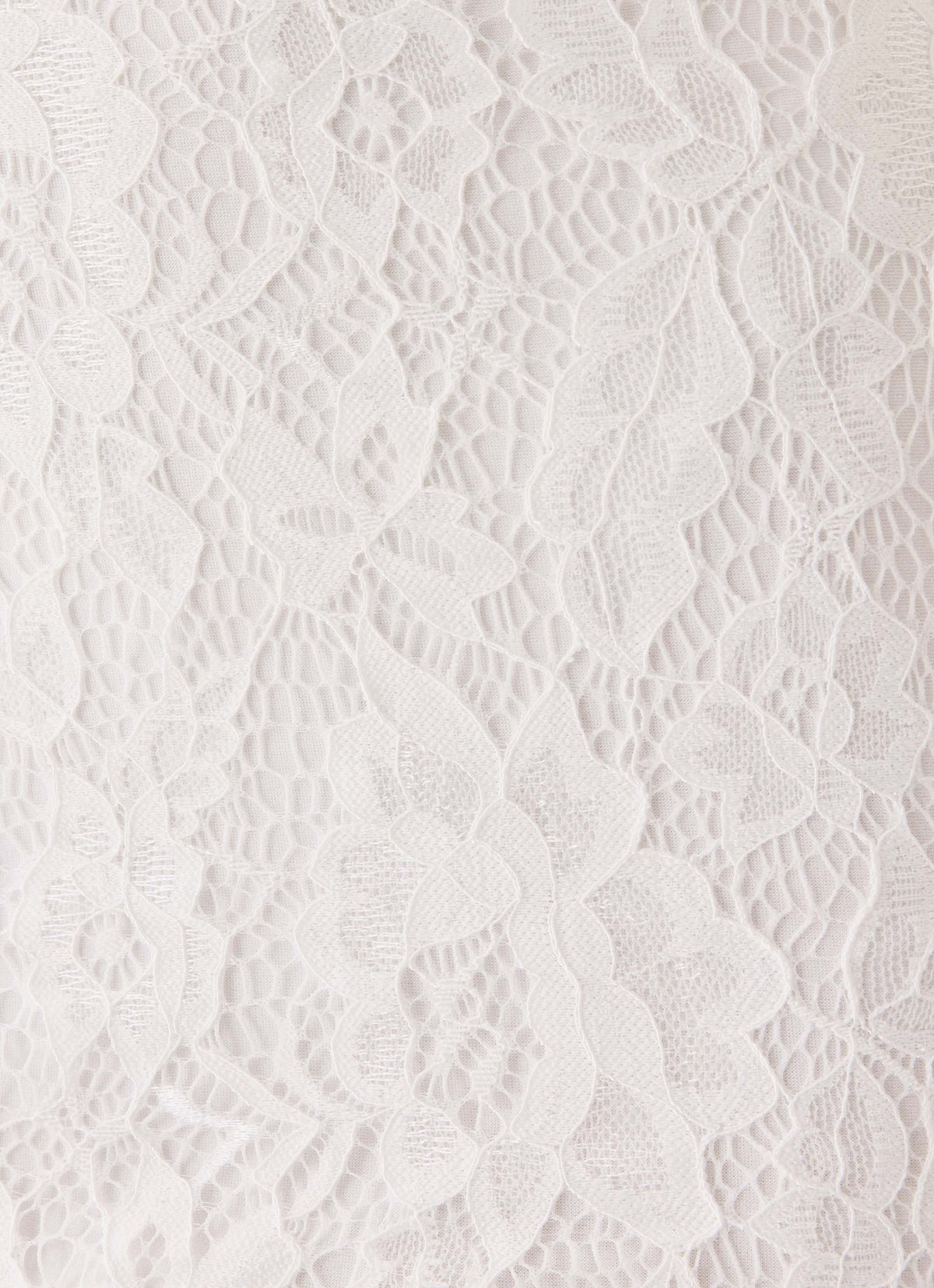 Giulia Lace Mini Dress - White