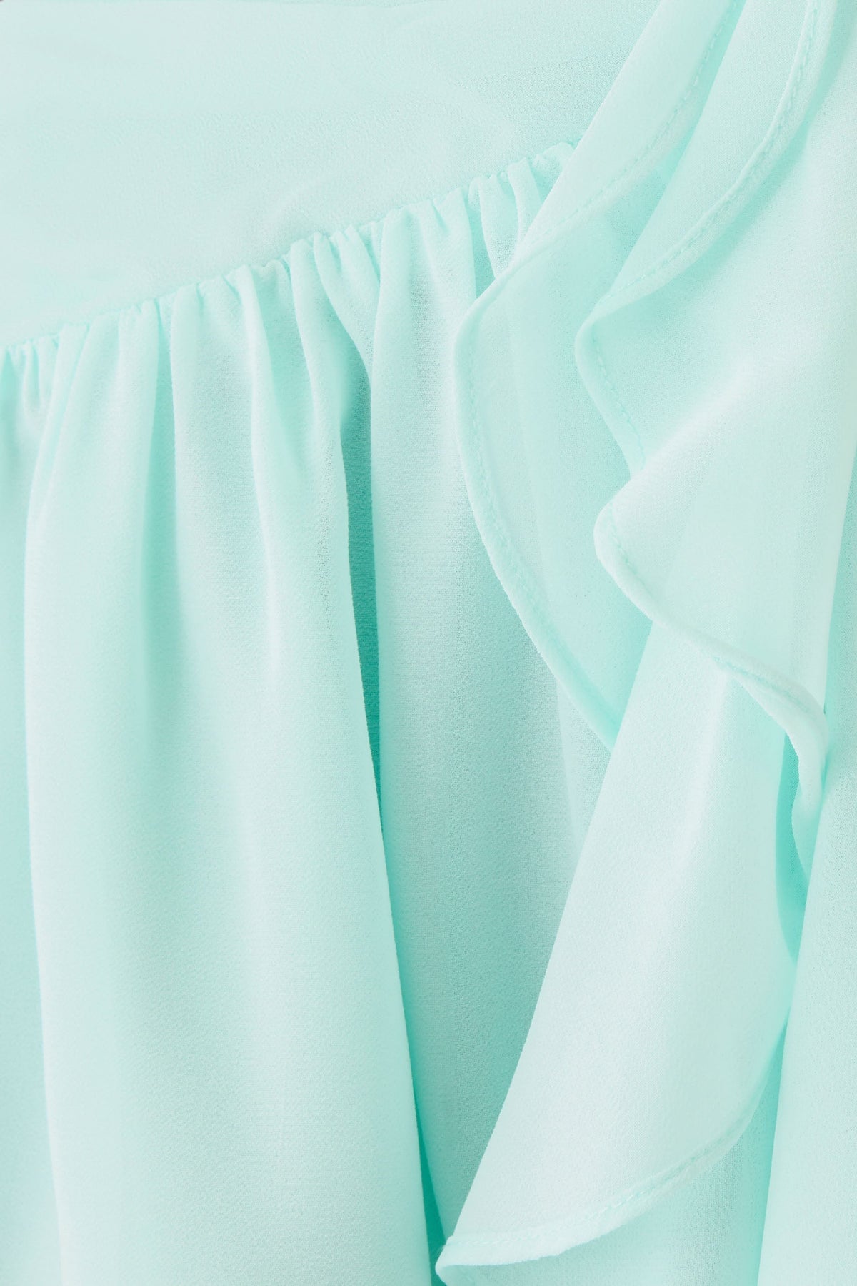 Guide You Halter Neck Mini Dress - Aqua