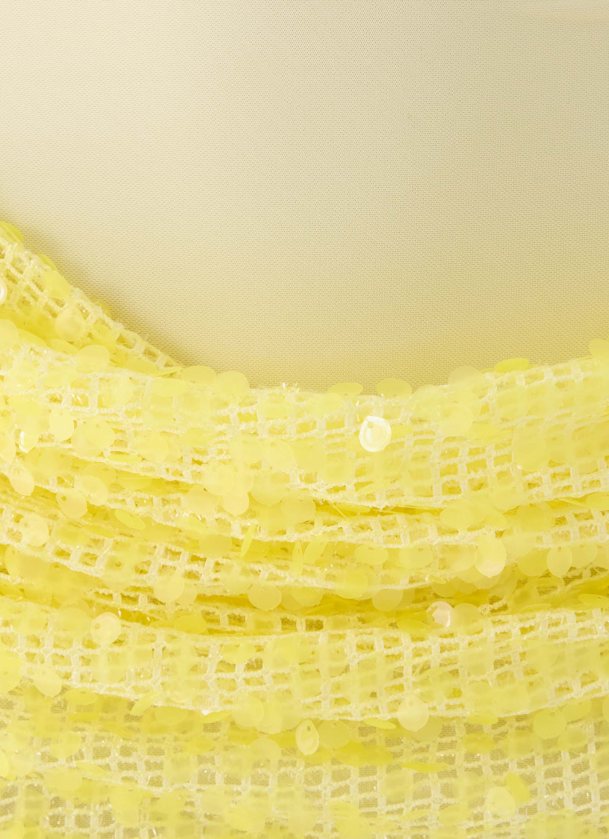 Indira Halter Mini Dress - Yellow