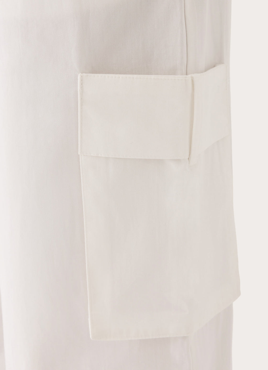 Kynzi Cargo Pants - White