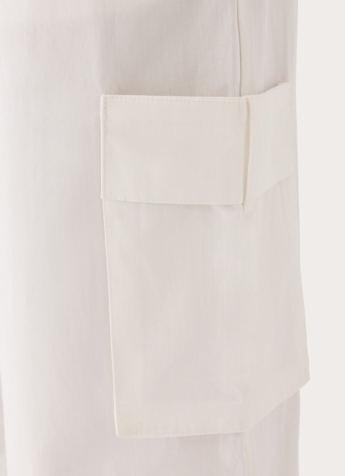 Kynzi Cargo Pants - White