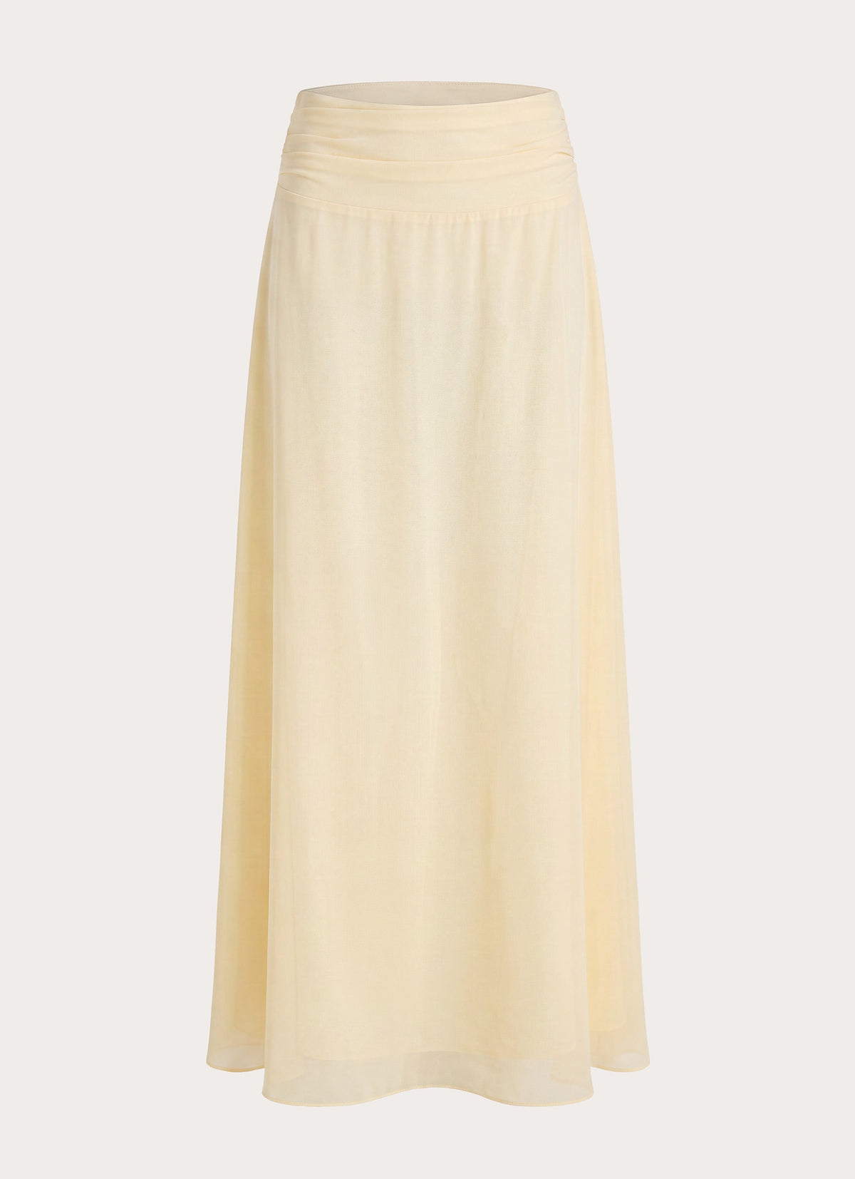 Natalya Maxi Skirt - Yellow