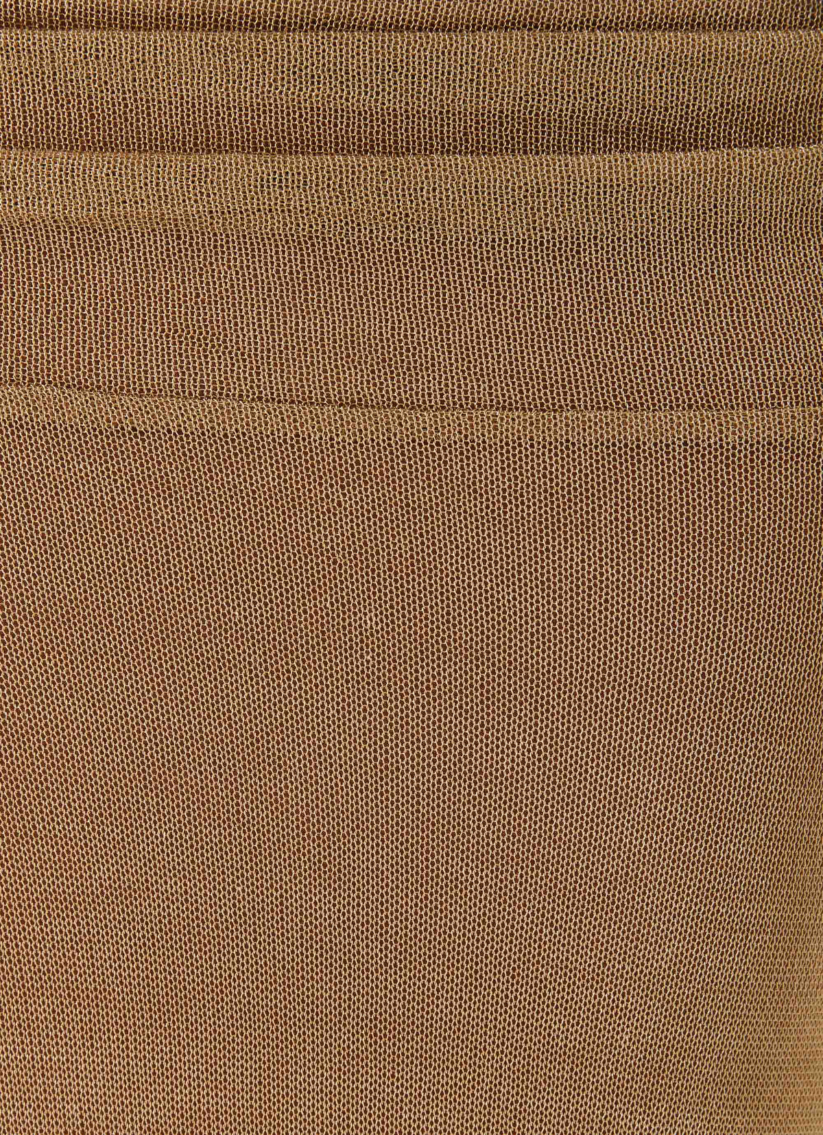 Olyssia Shimmer Maxi Skirt - Shimmer Gold