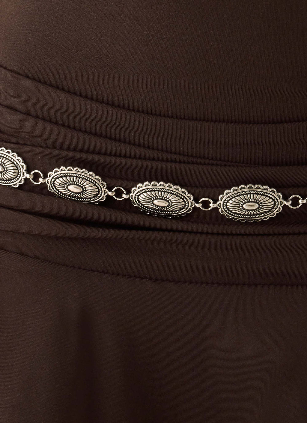Rude Love Belt Mini Dress - Chocolate