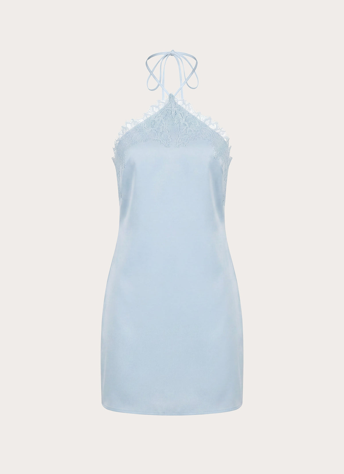 Samaria Halter Mini Dress - Mint