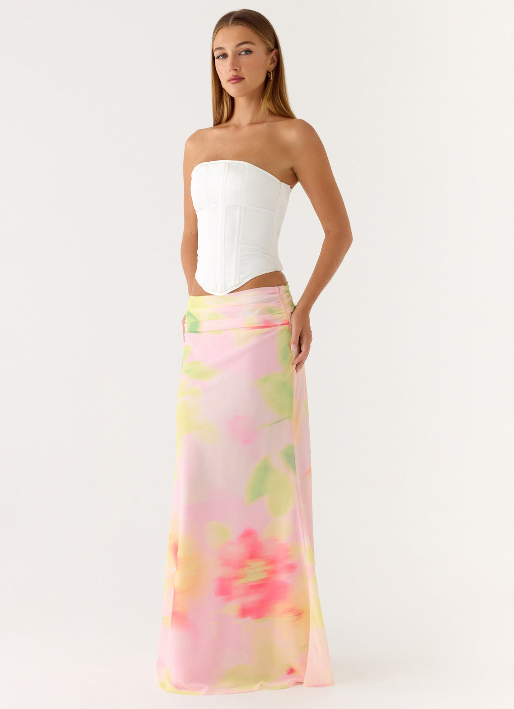 Sinnie Maxi Skirt - Floral Romance