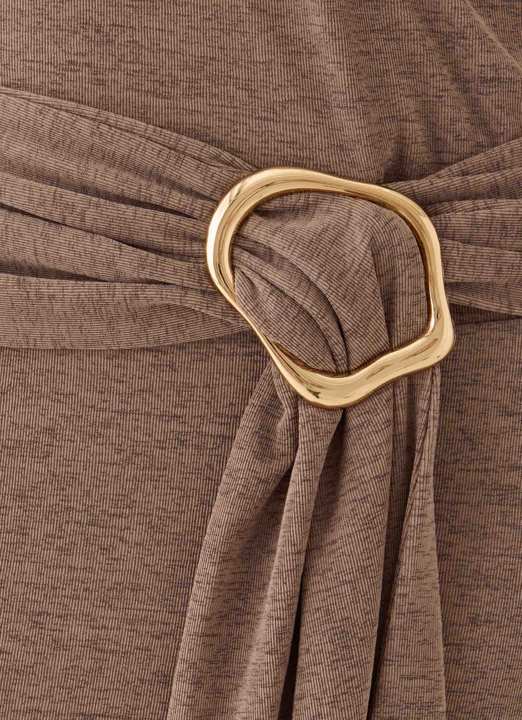 Talk To You Maxi Dress - Taupe