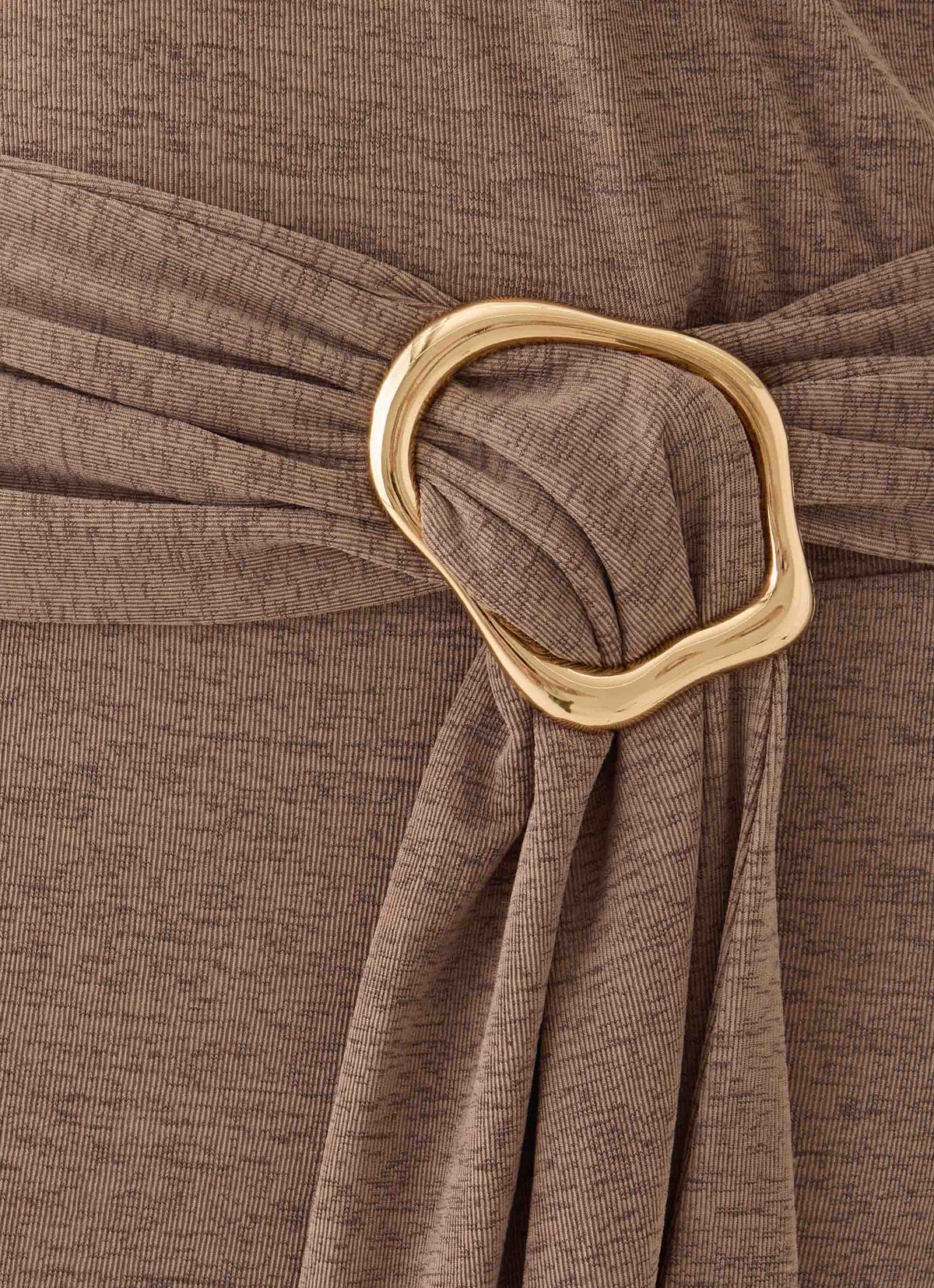 Talk To You Maxi Dress - Taupe
