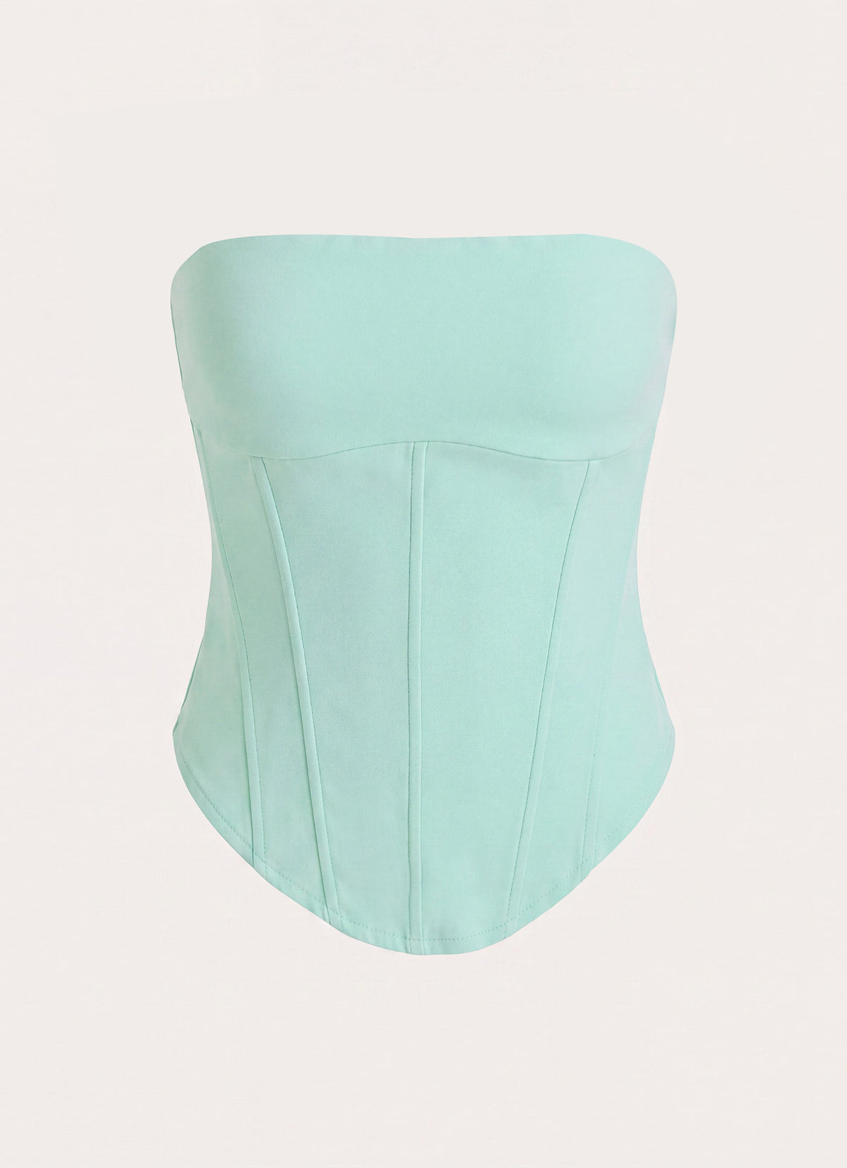 Tillie Corset Top - Aqua