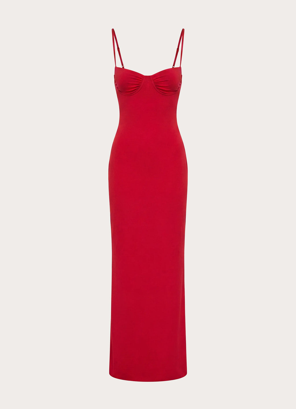 Vamonos Maxi Dress - Cherry Red