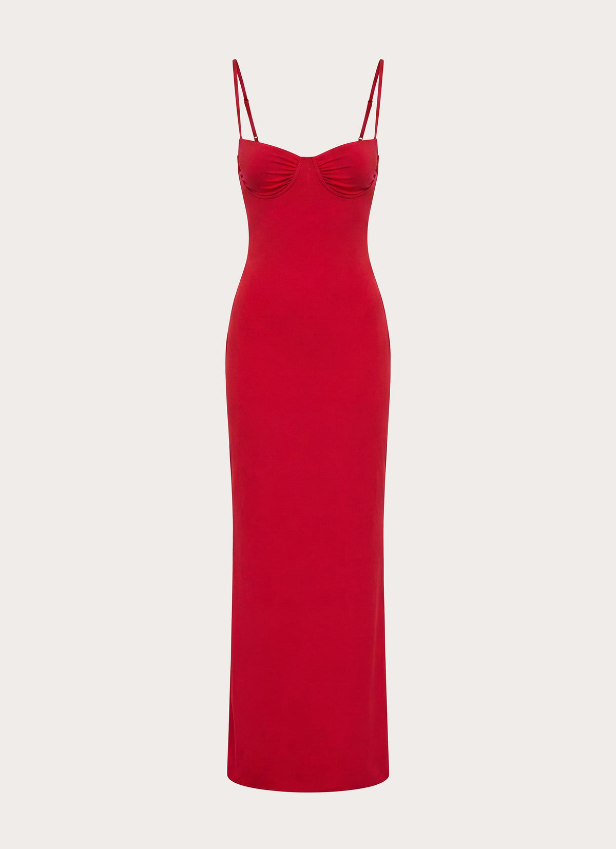 Vamonos Maxi Dress - Cherry Red