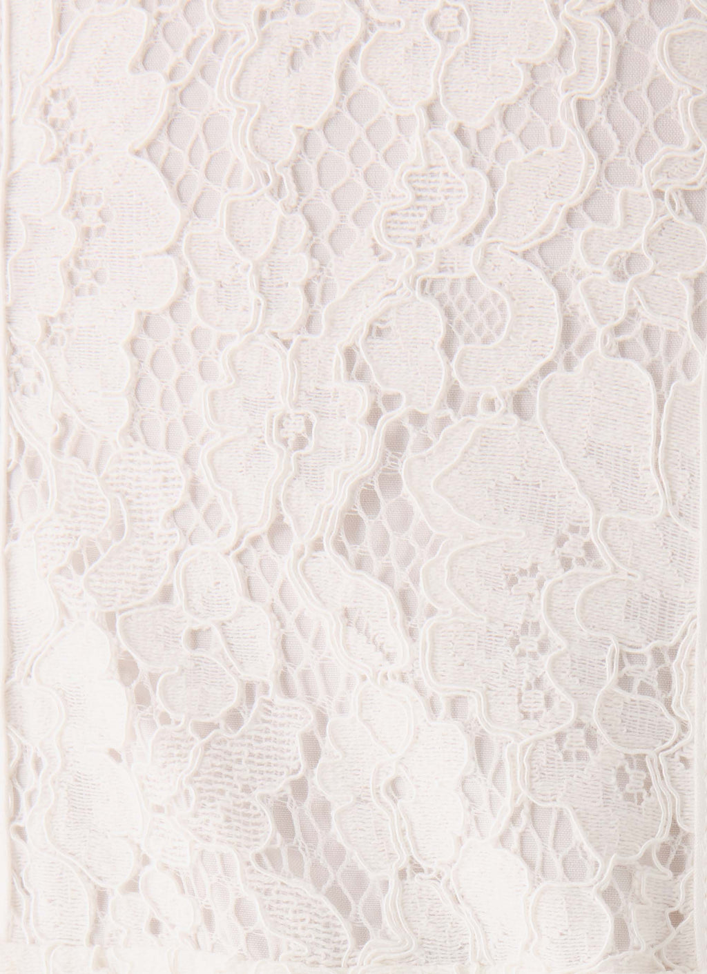 Xylo Lace Mini Dress - White