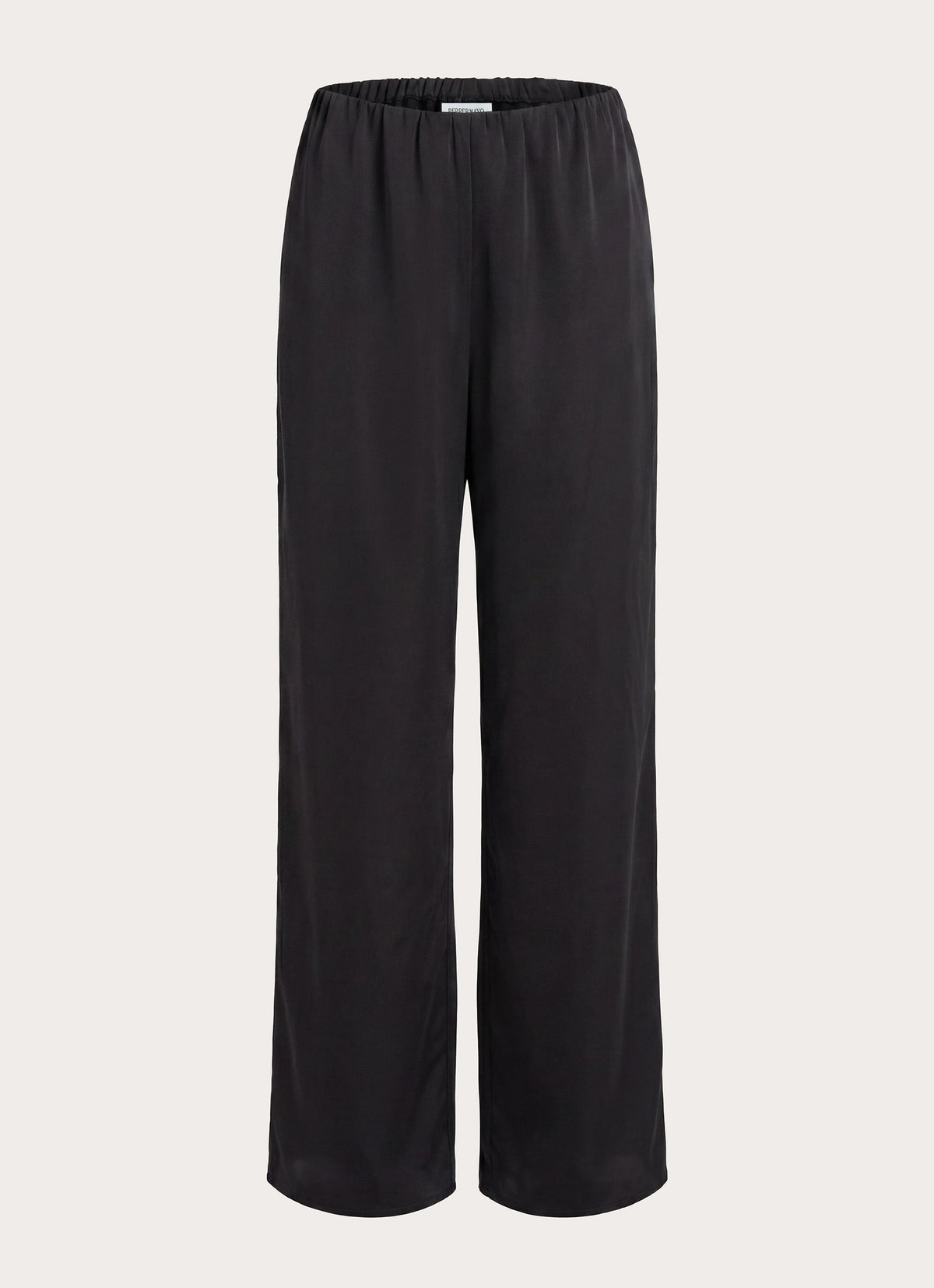 Zoeyy Satin Pant - Black